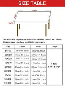  1pc  Rectangular Solid Color Waterproof Tablecloth, Simple Style, Oil-Proof, Dust-Proof, Table Cover Protector, Suitable For Desk, Dining Table, Coffee Table,Kitchen And Dining Room,Home Decor - Coffee Brown - View 2