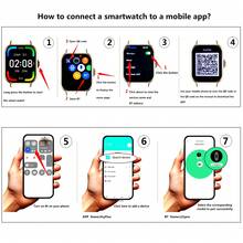 Unisex Silicone Strap Smartwatch, High-Definition Full-Screen Touch Electronic Smartwatch, Pedometer, Calorie Tracking, Multiple Sports Modes, Alarm, Call And Message Notifications, Compatible With Android And IOS Phones - Multicolor - View 6