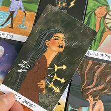 Mystic Soul Tarot Cards - 78pcs Perfect For Christmas, Halloween & Easter Gatherings, Divination Game - Multicolor - View 4