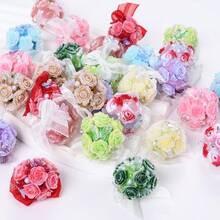 3pcs/Set Handmade Butterfly, Flower & Bead Embellished Jewelry Pendants, Suitable For Making Phone Charms, Keychains, DIY Crafts - Flowers and Butterflies - View 2