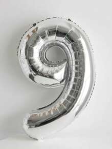 40 Inch Aluminum Foil Balloons, Gold Number Balloons