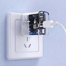 1-2 piezas Adaptador de pared de carga rápida PD de 20W compatible con iPhone 17 Pro Max/17 Pro/17 Air/17/16/15/14/13/12/11/XS/XR/8/7/6, iPad, S25/S24/S23/S22/S21/S20, Series - Tipo de Enchufe A USA (110-127V) - Ver 3