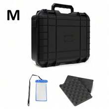 Waterproof Protective Hard Carry Flight Case Camera Equipment Storage Secure Box - Black - View 4