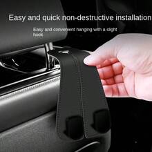 Car Headrest Hooks Hanger For Bags Seat Back Organizer Holder Clips Auto Fastener Hooks Car St - Black - View 5