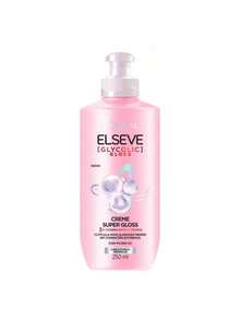 Creme para Pentear Super Gloss Loréal Paris Elseve Glycolic Gloss 250ml - Rosa Bebê - Visão 1