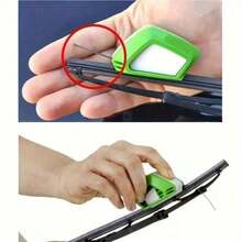 1pc Durable Windshield Wiper Blade Repair Kit - Reusable ABS Tool For Effective Wiper Repair And Restoration - For Car Wiper Cleaning And Maintenance - Green - View 4