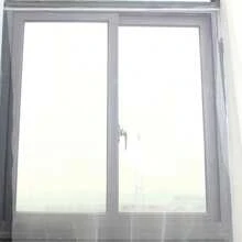 1 rollo, Pantalla para ventana autoadhesiva, malla ajustable, red de ventana de bricolaje con cierre de gancho y bucle, instalación rápida, blanco, mantiene alejados a los insectos