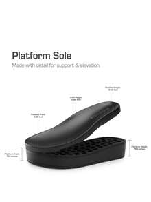 Women's Wedge Sandals,Comfortable Platform Dress Shoes, Round Toe Casual & Dressy Flatform Summer Sandals With Adjustable Straps - Black - View 8