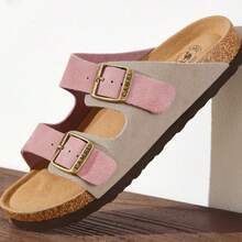 CAMEL CROWN 男士凉鞋，新款夏季软底拖鞋，透气防滑休闲凉鞋