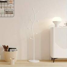 Minimalist Scandinavian Style Modern Coat Rack - Freestanding Multi-Purpose Metal Clothes Hanger Suitable For Living Room And Bedroom