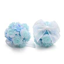 3pcs/Set Handmade Butterfly, Flower & Bead Embellished Jewelry Pendants, Suitable For Making Phone Charms, Keychains, DIY Crafts - Flowers and Butterflies - View 13