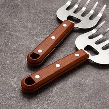 1pc Stainless Steel Bear Claw Fork, Long-Handled Meat Ripper, Food Safety Multi-Purpose BBQ Fork For Outdoor Cooking - Brown - View 9