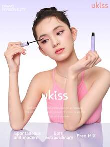 ukiss 6g 定制睫毛膏，纤长卷翘睫毛，倾斜羽毛刷头，可洗睫毛膏，定妆，防皱，防晕染，日常化妆 - Phoenix Tail Slim Curl - 查看 11