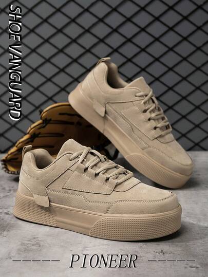 男士时尚休闲舒适低帮运动鞋，户外日常运动休闲鞋