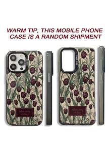 Ốp lưng điện thoại chống rơi họa tiết hoa nhiều màu mới tương thích với iPhone 15, 16, 16 Pro Max, 14 Pro Max, 13, 11, 12, XR, 7/8, A13 4G, A14, A04, A34 - Nhiều màu - Xem 6