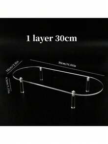 Acrylic Dessert Table Display Stand Cake Cup Rack Snack Stand Buffet Dessert Table Birthday Party Wedding Desktop Display Shelf Wedding Decor Wedding Party Supplies Wedding Decorations Wedding Accessories Wedding Cake Stand - Clear - View 5