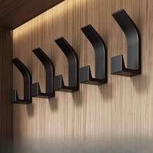 1 cái/5 cái Móc treo tường không cần khoan - Móc dán đa năng, thích hợp cho phòng ngủ, nhà bếp, phòng tắm - Dụng cụ lưu trữ quần áo và mũ lý tưởng - Nhiều màu - Xem 4