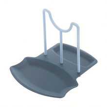 Support pour ustensiles de cuisine, Porte-couvercle de casserole détachable, Organisateur de rangement autoportant
