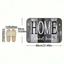 Bộ 1/2/3 thảm trải sàn nhà bếp phong cách mộc mạc: Thảm nhà bếp gia đình, thảm nhà bếp vân gỗ xám kiểu retro, thảm nhà bếp ấm cúng, trang trí nhà bếp đa năng phong cách mộc mạc, được làm từ vải nhung pha lê không dính, chống trơn trượt, mềm mại, thoải mái và dễ lau chùi, thích hợp làm thảm trải sàn phòng ngủ, phòng khách, phòng ăn, nhà bếp và phòng tắm. - Nhiều màu - Xem 12