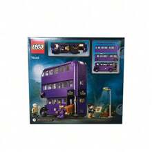 LEGO El autobús noctámbulo de las aventuras de Harry Potter, serie 2025, nuevo juguete de construcción de bloques