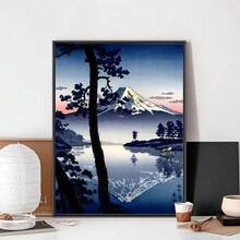 1 Stück Ukiyo-E Kawase Hasui Kunstwerke Poster Clubbar Vintage Poster Wandkunst Malerei Schlafzimmer Studierzimmer ohne Rahmen - Verschiedenfarbig - Übersicht 73