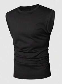 Męski, szybkoschnący, sportowy top w stylu Boyfriend Style na lato, do ćwiczeń na świeżym powietrzu