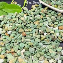 400克/0.88磅彩色鹅卵石，各种颜色的天然河石，适用于花盆装饰、鱼缸造景、假石花园、小路铺设，可创造意想不到的效果