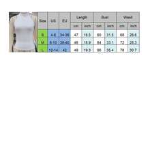 Women's Halter Neck Vest Summer Sleeveless Open Back Solid Color  Tank Tops - White - View 5