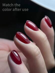 1 pieza 10ml Imprimación en gel de construcción que no requiere limpieza, gel base transparente de gel que se remoja en LED con acabado brillante y larga duración, base y capa superior para esmalte de uñas en gel, arte de uñas DIY para el hogar - transparente - Ver 7