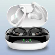 LIFEBEE Wireless Sport Earbuds With Mic And LED Charging Case - True Stereo Sound And Earhook Design For Running And Workouts