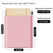Bubble Mailers 6x10 Inch 100 Pack Light Pink Padded Envelopes Usable Size 6x9" Self Seal Bubble Envelopes Opaque Padded Mailers For Mailing Jewelry Makeup Small Business #0 - 櫻花粉紅色 - 查看 2
