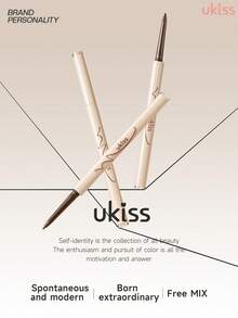 ukiss 凝胶眼线笔，柔滑细腻，打造自然妆效，易于使用，高显色度且滋养眼周肌肤，防水、防汗、防晕染 - #E01 Black - 查看 11