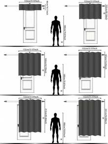 Muroi Mono 1pc French Pastoral Embroidered Sheer Curtain, No Drilling Required For Balcony, Bedroom, Suitable For Multiple Occasions