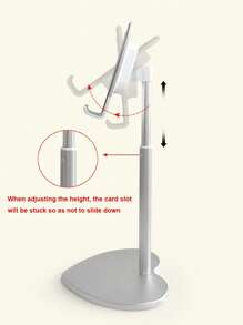 Soporte ajustable de metal con forma de corazón para teléfono de escritorio, compatible con iPhone y teléfonos Android, regalo para cumpleaños, familia y amigos, accesorios para teléfono