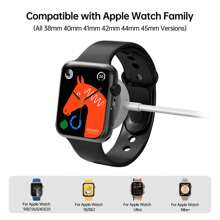 3-in-1-Ladekabel: 1 x Lightning-Kabel, 1 x Typ-C-Kabel, magnetisches kabelloses Uhrenladegerät, kompatibel mit Apple Watch der Apple Watch, geeignet für Büro, Wohnheim und Zuhause