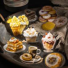 100张/包铁盒贴纸、食品罐系列、精美烘焙饮料主题PET贴纸、剪贴簿用品、装饰笔记本、相框、手机壳、水杯、垃圾桶、文具盒、DIY个性贴纸、学校用品、返校