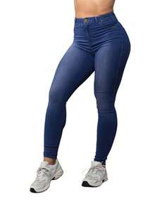 Jeans Vaqueros de Mezclilla para Mujer con Bolsillos y Cintura Alta: Estilo, Comodidad y Calidad Superior - Stone #15 - Ver 3