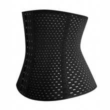 1pc Elastic Waist Trimmer Belt - Double Layer Sauna Sweat Wrap - Adjustable Breathable Trainer - Abdominal & Waist Support - Warm Waist Protection For Autumn/Winter - Black - View 4