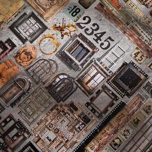 90 件复古剪贴簿套装 - 复古收藏品套装，包含电影/花园/咖啡/日记剪纸、装饰纸贴纸和卡片纸元素，适用于垃圾日记本、拼贴艺术、卡片制作 - 彩色 - 查看 6