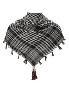 1 件薄款阿拉伯风格头巾，战术户外露营进口头巾