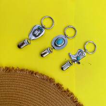 New Vintage Butterfly Shape Leather Travel Hat Clip, Outdoor Backpack Luggage Storage Clip, Multi-Purpose Straw Hat Clip, Hat Accessory, Hat Holder - Silver - View 22