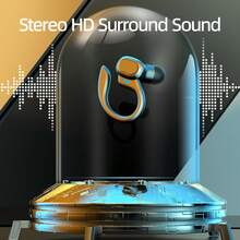 LIFEBEE Wireless Sport Earbuds With Mic And LED Charging Case - True Stereo Sound And Earhook Design For Running And Workouts