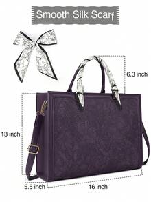 NEWHEY Laptop Bag For Women 15.6 Inch Tote Waterproof Leather Computer Business Lightweight Office Briefcase Large Capacity Handbag Shoulder - Multicolor - View 13