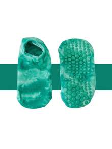 1 Pair Fashion Tie-Dye Anti-Slip Yoga Socks, Silicone Non-Slip Floor Socks, Anti-Slip Sports Fitness Socks, Dance Boat Socks, Pilates Anti-Slip Ankle Socks - Multicolor - View 9