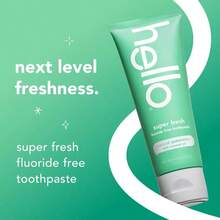 Hello Fresh Fluoride Free Toothpaste - Natural Spearmint - 4.7oz - 1 - 查看 4