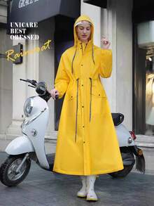 Hochwertige Mode-Regenmantel, verstärkter Regenmantel, wasserdicht und windundurchlässig, Regenjacke für Frauen, multifunktionaler Regenmantel für Outdoor-Aktivitäten, Regen-Outfit, Regenjacke für Radfahren, Reisen, Klettern, Wasserdichter Regenmantel für Erwachsene, Reise-Mode-Regenmäntel, tragbarer verstärkter Regenponcho, Regenkleidung
