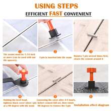 Nivelación Para Azulejos Con Bloqueo En T Espaciadores 275pz - Unitalla - Ver 5