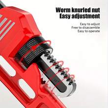 1 PC 多功能管钳 大口径水暖管拆卸扳手 快速两用重型钳子可拧水管/暖气管/下水道等 适用于管道、汽车及工业维修 多功能工具 管道工具