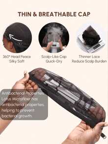 Hair 13x4 Pre-Everything™ Transparent Lace Front Body Wave Wig Real Ear To Ear With Invisi Drawstring Wig Lace Fit Better Frontal Wig Pre Cut Pre Bleached Pre Plucked Lace Wig Ready To Wear Go Unice Wigs For Women