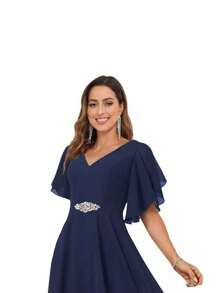 Cocktailkleid für Partys, Hochzeitsgästekleid, Abschlussballkleid, Brautjungfernkleid, Geburtstagskleid, Kleid für Mutter der Braut/des Bräutigams, Schulanfang